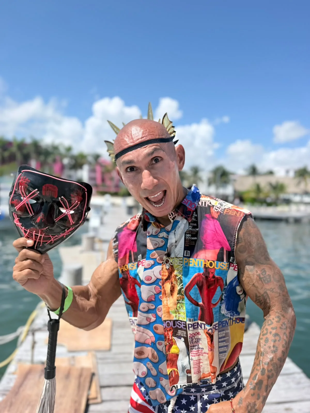 Omar, Boobs Cruise entertainment team